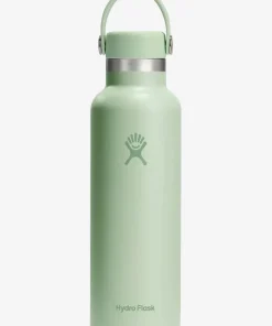 Hydro Flask 621ml (21oz) Standard Mouth Bottle with Flex Cap - Aloe