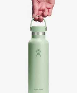 Hydro Flask 621ml (21oz) Standard Mouth Bottle with Flex Cap - Aloe