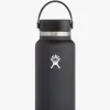 Hydro Flask 946ml (32oz) Wide Mouth with Flex Cap - Black