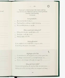 Intelligent Change Five Minute Journal - Earth Green