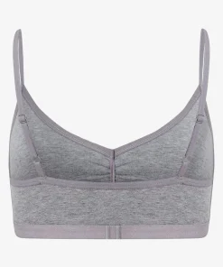 Komodo Anastasia Organic Cotton Bra - Marl Grey