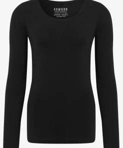 Komodo Darcey Long Sleeved Top - Black