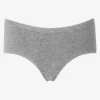 Komodo Odette Organic Cotton Briefs - Marl Grey