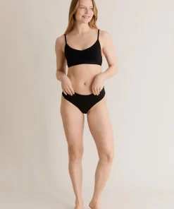 Komodo Odette Organic Cotton Briefs - Black