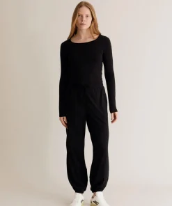 Komodo Teresa Organic Cotton Jogger - Black