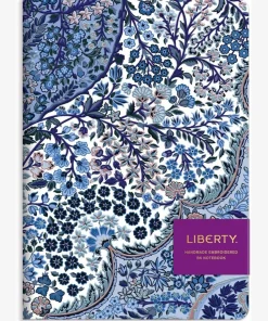 Liberty Handmade Embroidered Journal - Tanjore Gardens