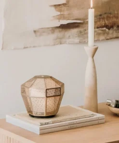 Made By Zen Luminaire Metallic Aroma Diffuser - Gold