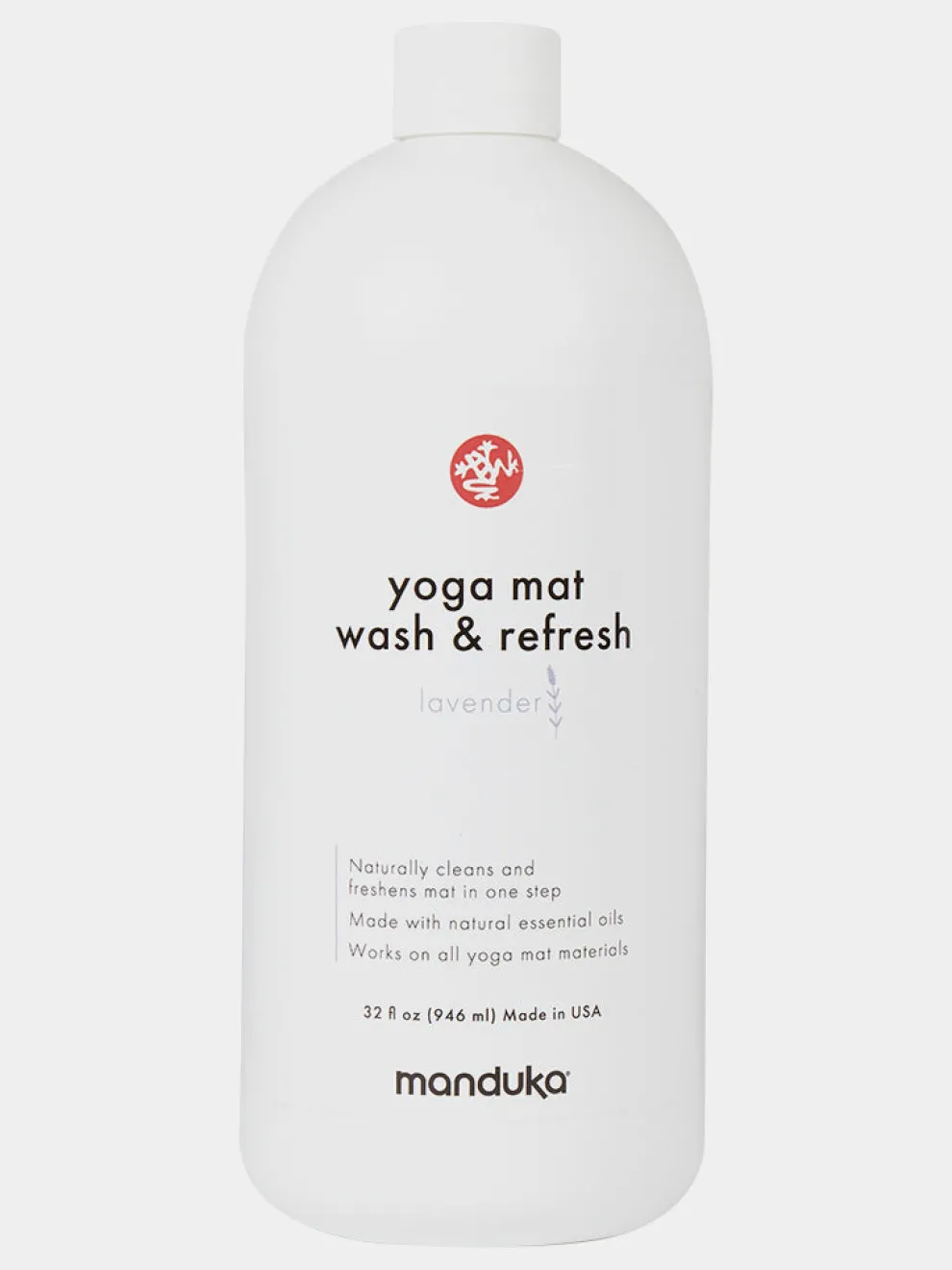 Manduka Mat Wash & Refresh 32 oz - Lavender