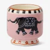 Paddywax Adopo Elephant Ceramic Candle - Tobacco Vanilla