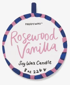 Paddywax Adopo Hearts Ceramic Candle - Rosewood Vanilla