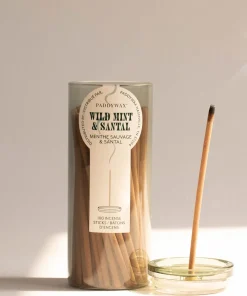 Paddywax Haze Incense - Wild Mint + Santal