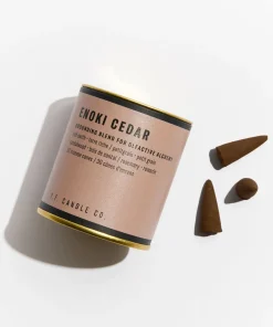 P.F. Candle Co. Alchemy Incense Cones - Enoki Cedar