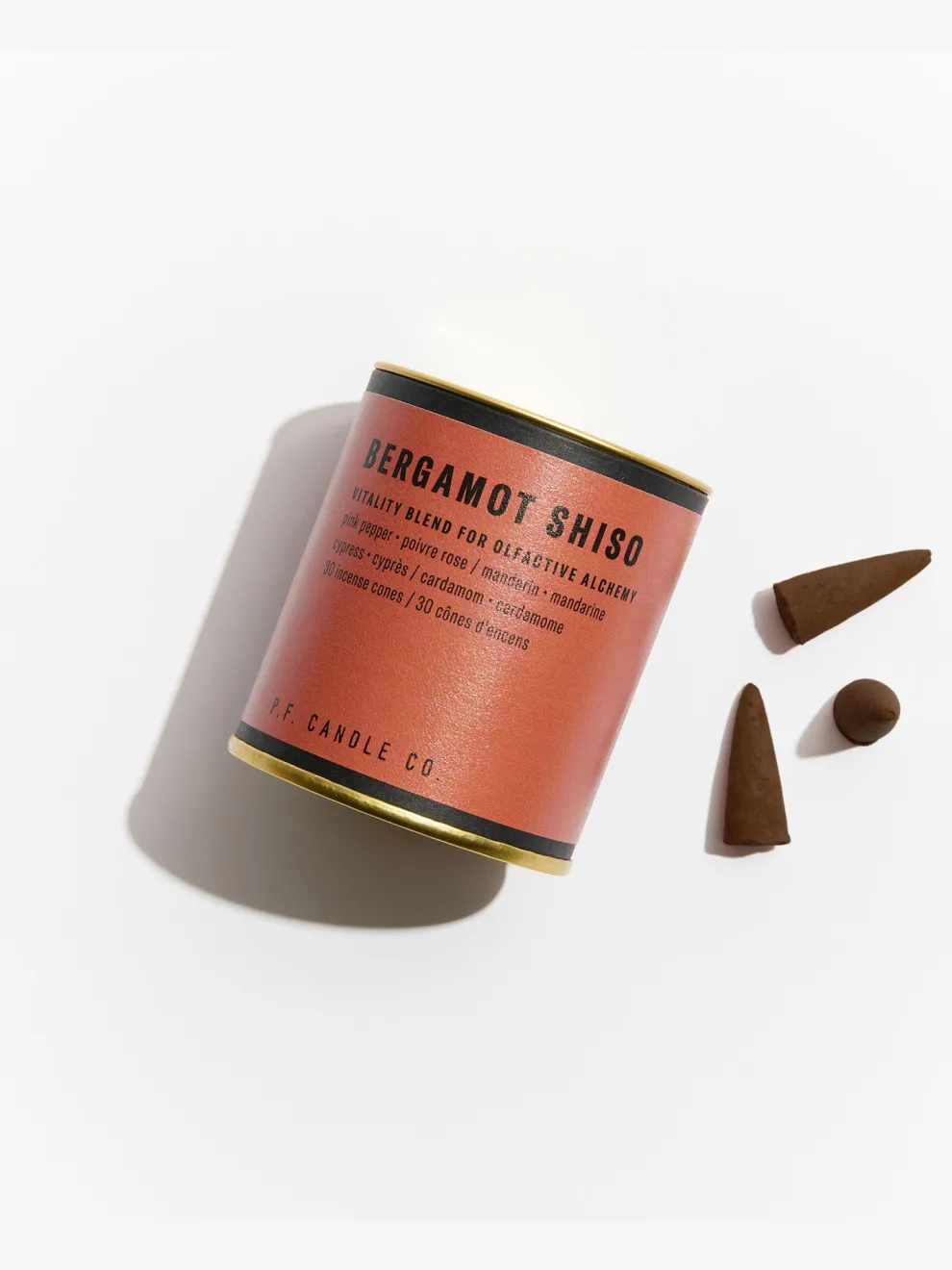 P.F. Candle Co. Alchemy Incense Cones - Bergamot Shiso