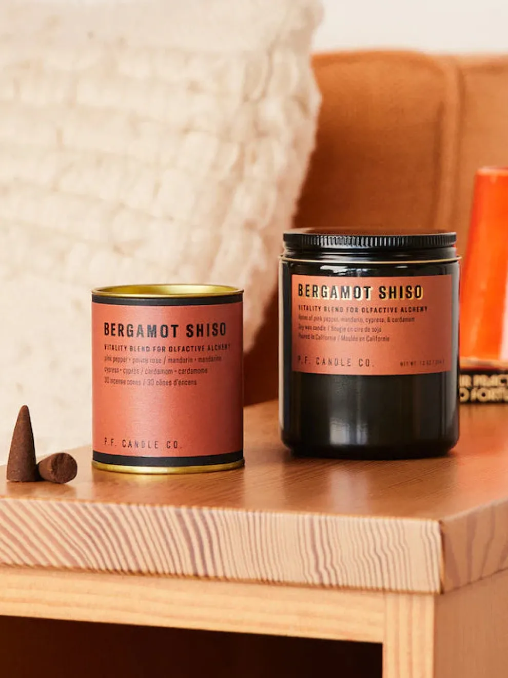 P.F. Candle Co. Alchemy Incense Cones - Bergamot Shiso