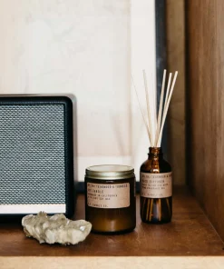 P.F. Candle Co. 7.2oz Soy Candle - Teakwood & Tobacco