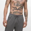 prAna Altitude Tracker Short II - Heather Grey