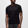 prAna Natural Flow S/S Crew Tee - Black