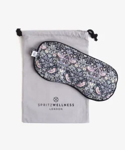 Spritz Wellness Liberty Print Aromatherapy Eye Mask - Strawberry Thief