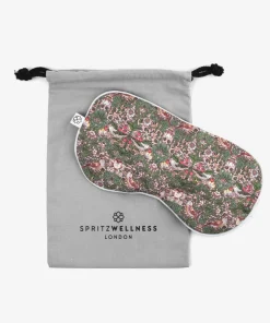 Spritz Wellness Liberty Print Aromatherapy Eye Mask - Strawberry Thief Pink
