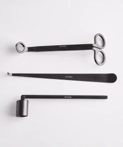 St Eval Candle Accessories Set - Black Matte