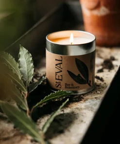 St. Eval Candle Tin - Bay & Rosemary