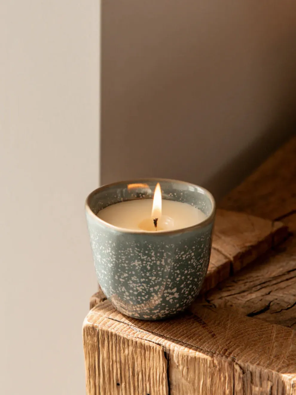 St. Eval Enchantment Candle Pot - Granite & Moss