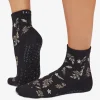 Tavi Noir Aria Grip Socks - Ebony Floral