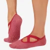Tavi Noir Chloe Grip Socks - Ruby Heather