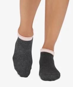 Tavi Noir Cora Grip Socks - Petal Melange Stripe