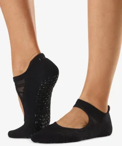 Tavi Noir Emma Breeze Grip Socks - Ebony