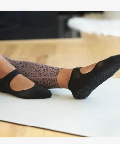 Tavi Noir Emma Breeze Grip Socks - Ebony