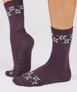 Tavi Noir Jess Grip Socks - Fig