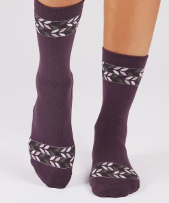 Tavi Noir Jess Grip Socks - Fig