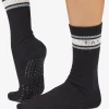 Tavi Noir Kai Grip Socks - Ebony Mirage Stripe