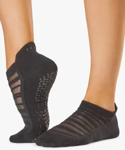 Tavi Noir Savvy Breeze Grip Socks - Ebony
