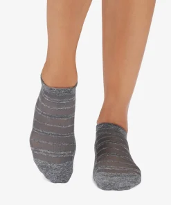 Tavi Noir Savvy Breeze Grip Socks - Midnight Heather