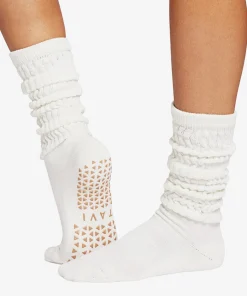Tavi Noir Stacy Grip Socks - Snow