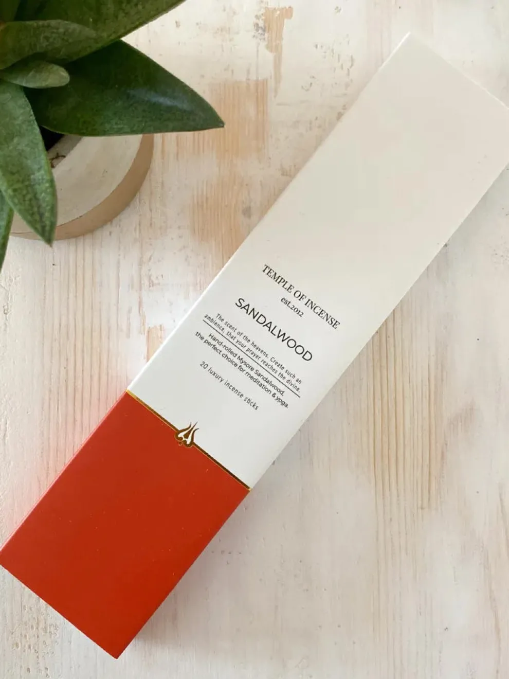 Temple of Incense - Sandalwood Incense Sticks