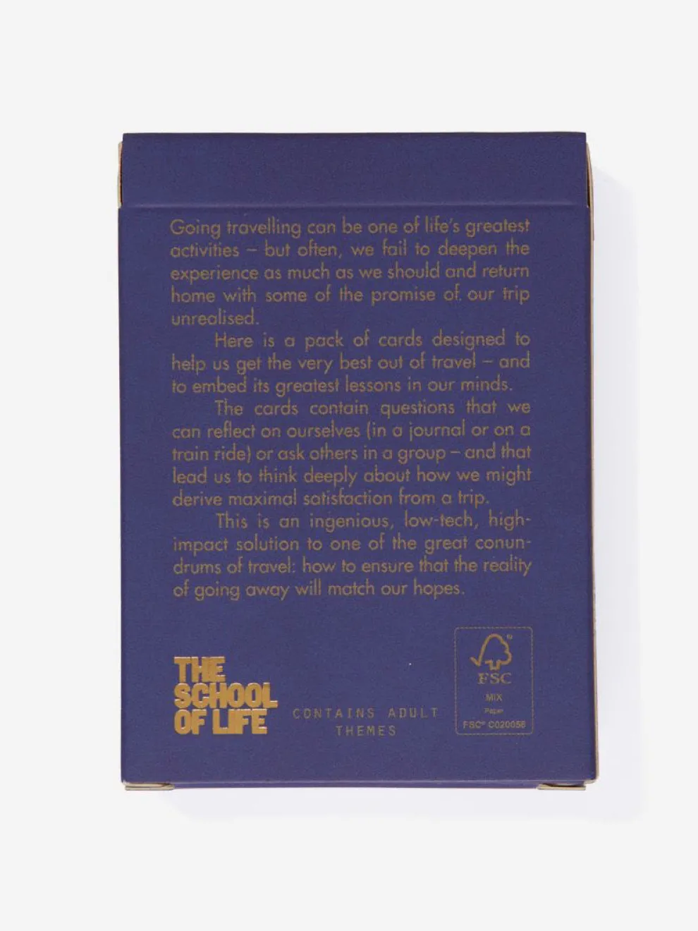 The School of Life Travel Therapy Cards