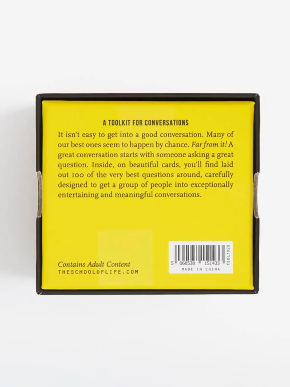 The School of Life 100 Questions Cards