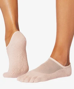 ToeSox Full Toe Luna Grip Socks - Mellow