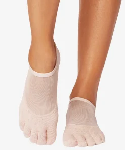 ToeSox Full Toe Luna Grip Socks - Mellow
