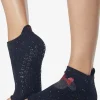 ToeSox Half Toe Low Rise Grip Socks - Confetti Minnie