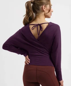 Urban Goddess Ala Long Sleeve Yoga Top - Bloom