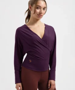 Urban Goddess Ala Long Sleeve Yoga Top - Bloom