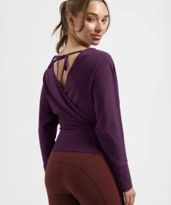 Urban Goddess Ala Long Sleeve Yoga Top - Bloom
