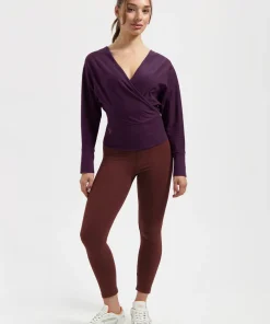 Urban Goddess Ala Long Sleeve Yoga Top - Bloom