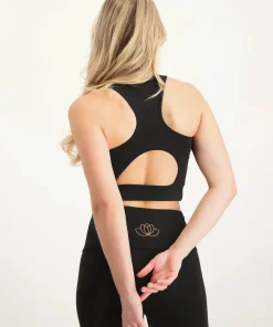 Urban Goddess Anjea Yoga Bra - Onyx Black