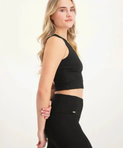 Urban Goddess Anjea Yoga Bra - Onyx Black