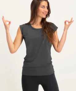 Urban Goddess Asana Yoga Tee - Ash